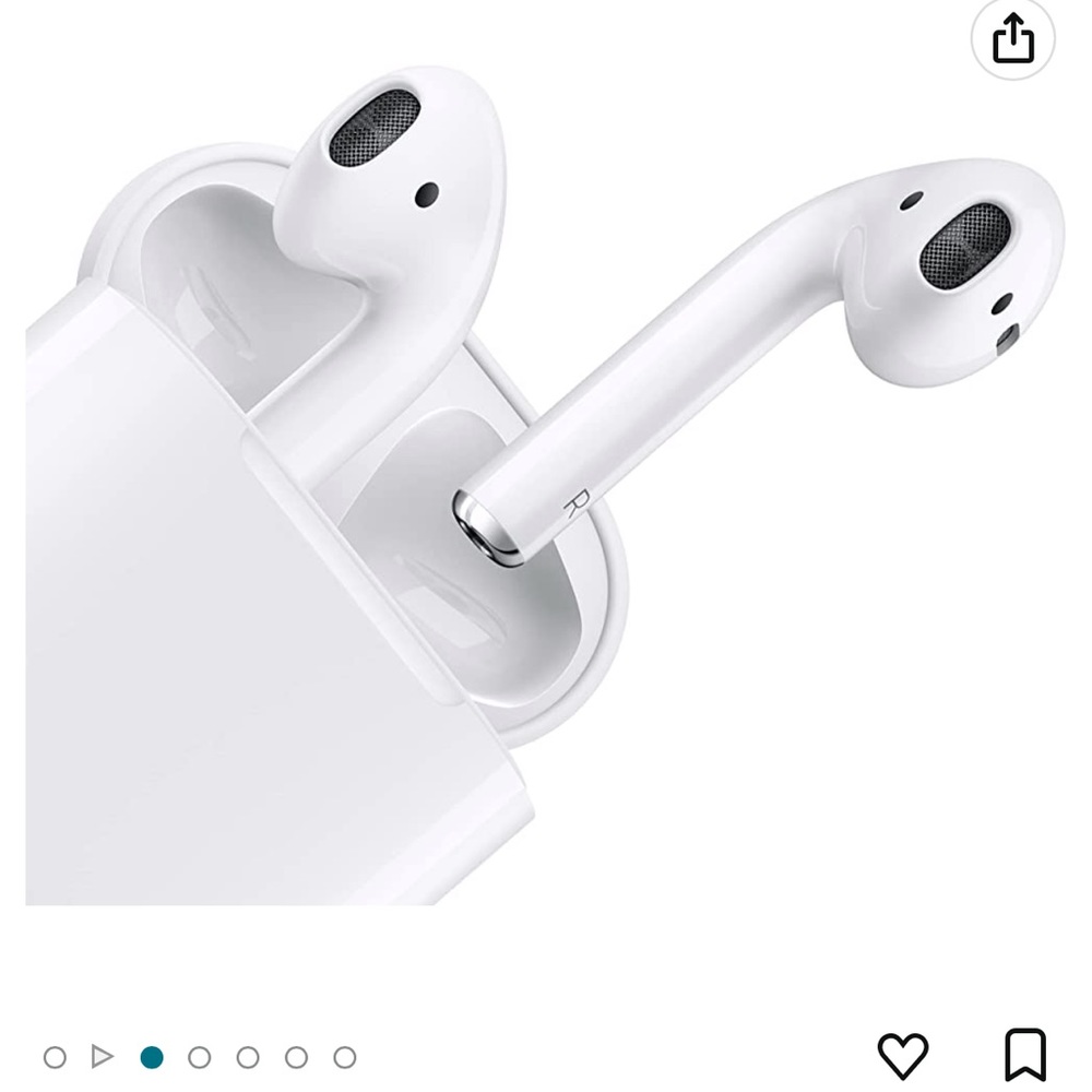 Apple AirPods (2nd Generation) Wireless Earbuds with Lightning Charging Case
